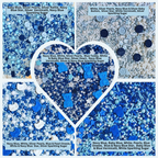 Confect Boys Baby Shower Sprinkles | Baby Blue Sprinkles for Cake & Cupcake Decorating | Grocsy
