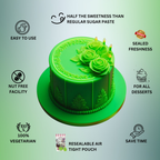 Confect Neon Green Fondant | Edible Sugarpaste | Grocsy