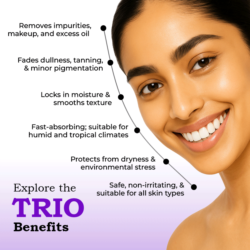TYC Ultimate Trio for Skincare Transformation For Ages 15+ | Grocsy