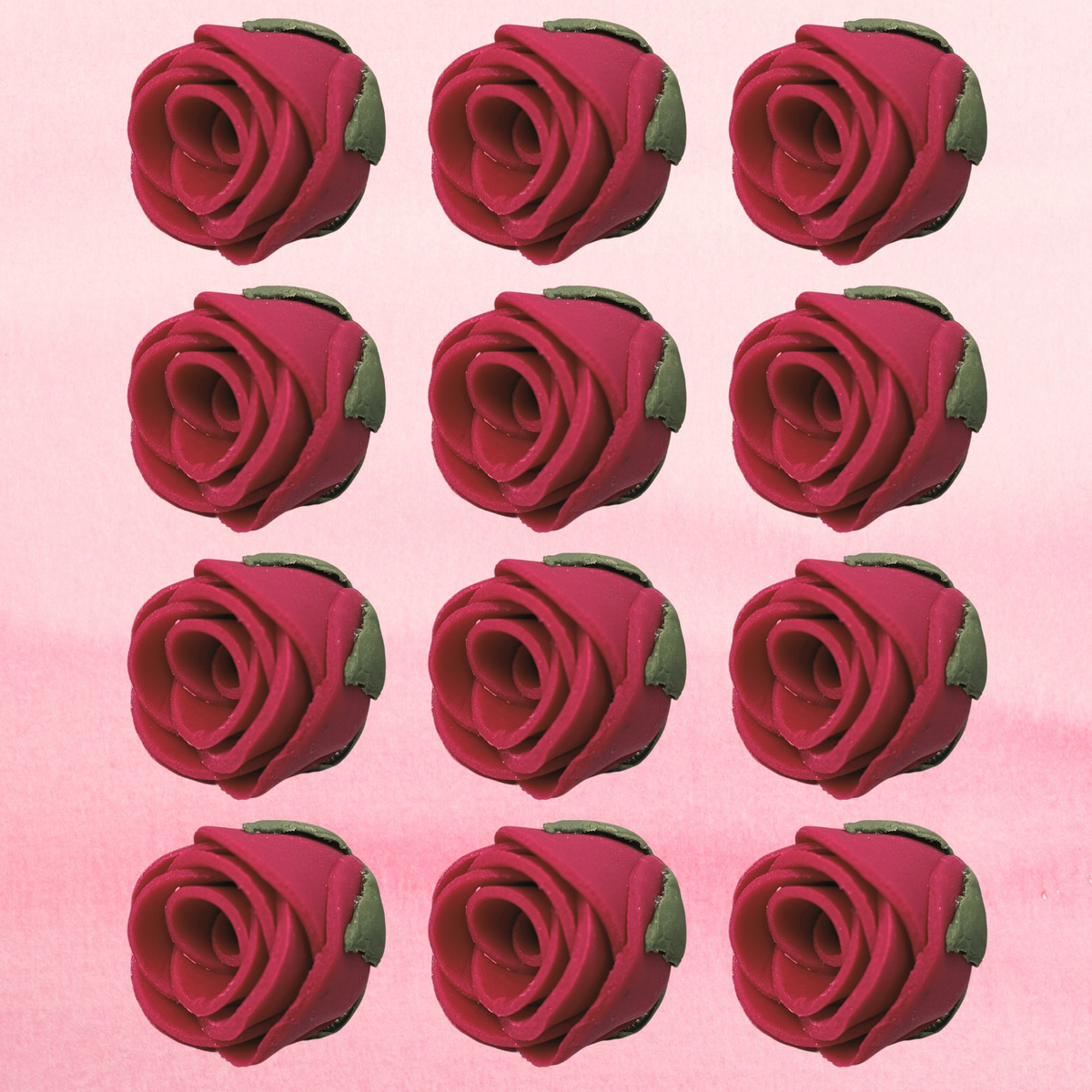 Confect Burgundy | Edible Sugar Flowers | Grocsy
