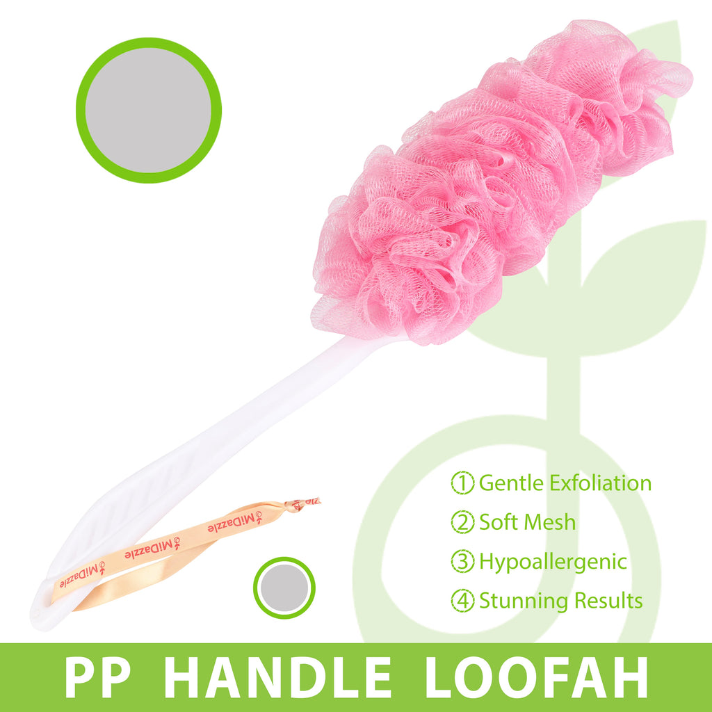 MiDazzle Handle Loofah MINL6004 | Grocsy
