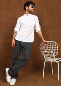 Fabmade Nova Dot Short Kurta | Grocsy