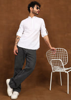 Fabmade Nova Dot Short Kurta | Grocsy