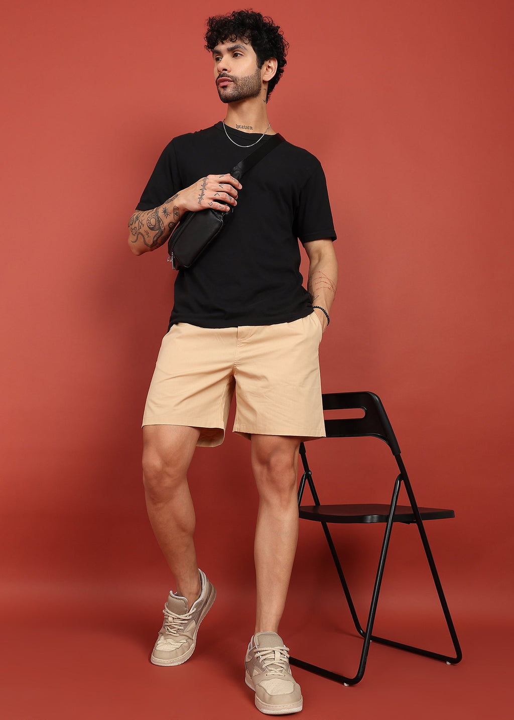 Fabmade Sandstone Comfort Shorts | Grocsy
