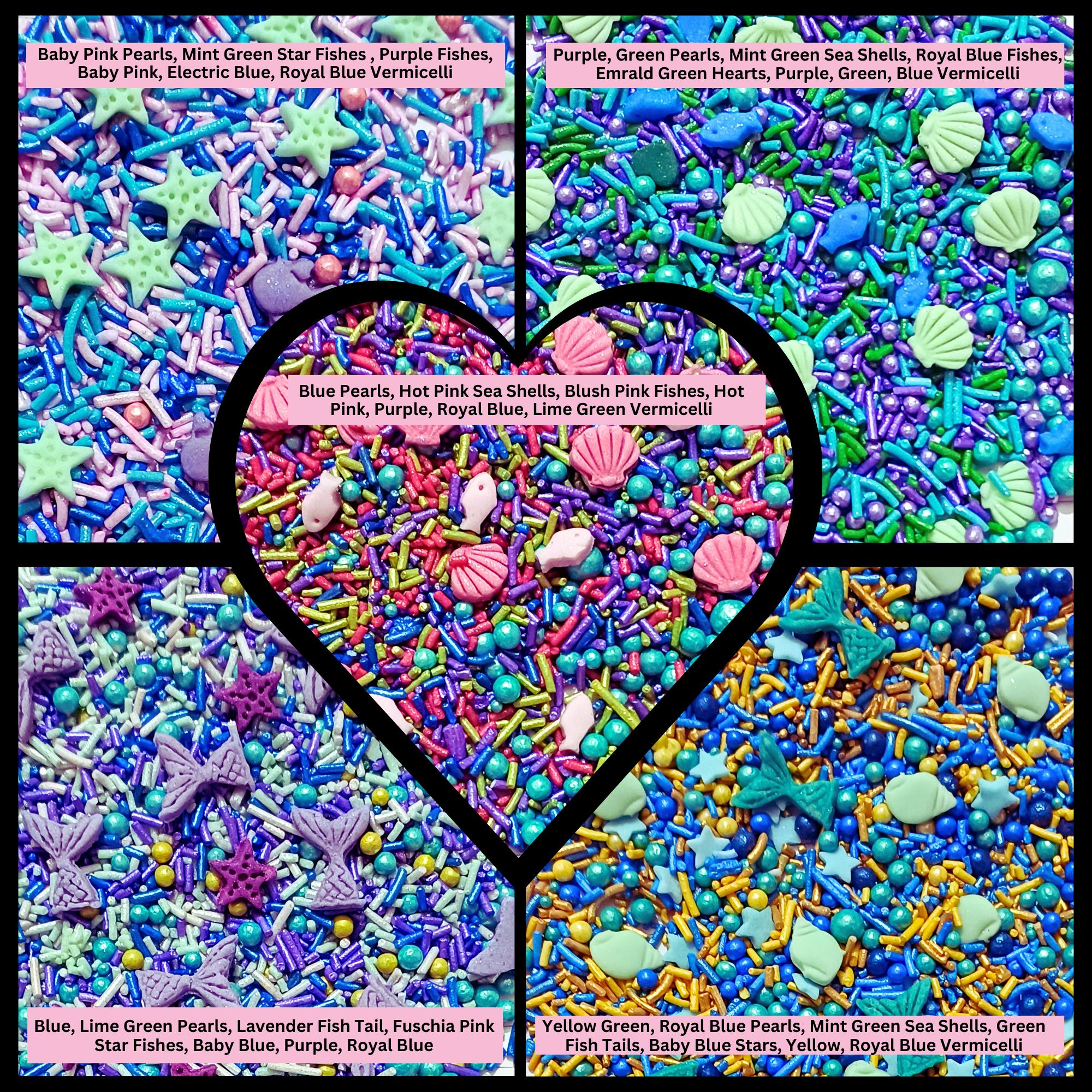 Confect Under the Sea Sprinkles for Decorations 05 | Grocsy