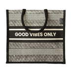 MiDazzle Shopping Bag (Good Vibes Only) JdCSB1106 | Grocsy