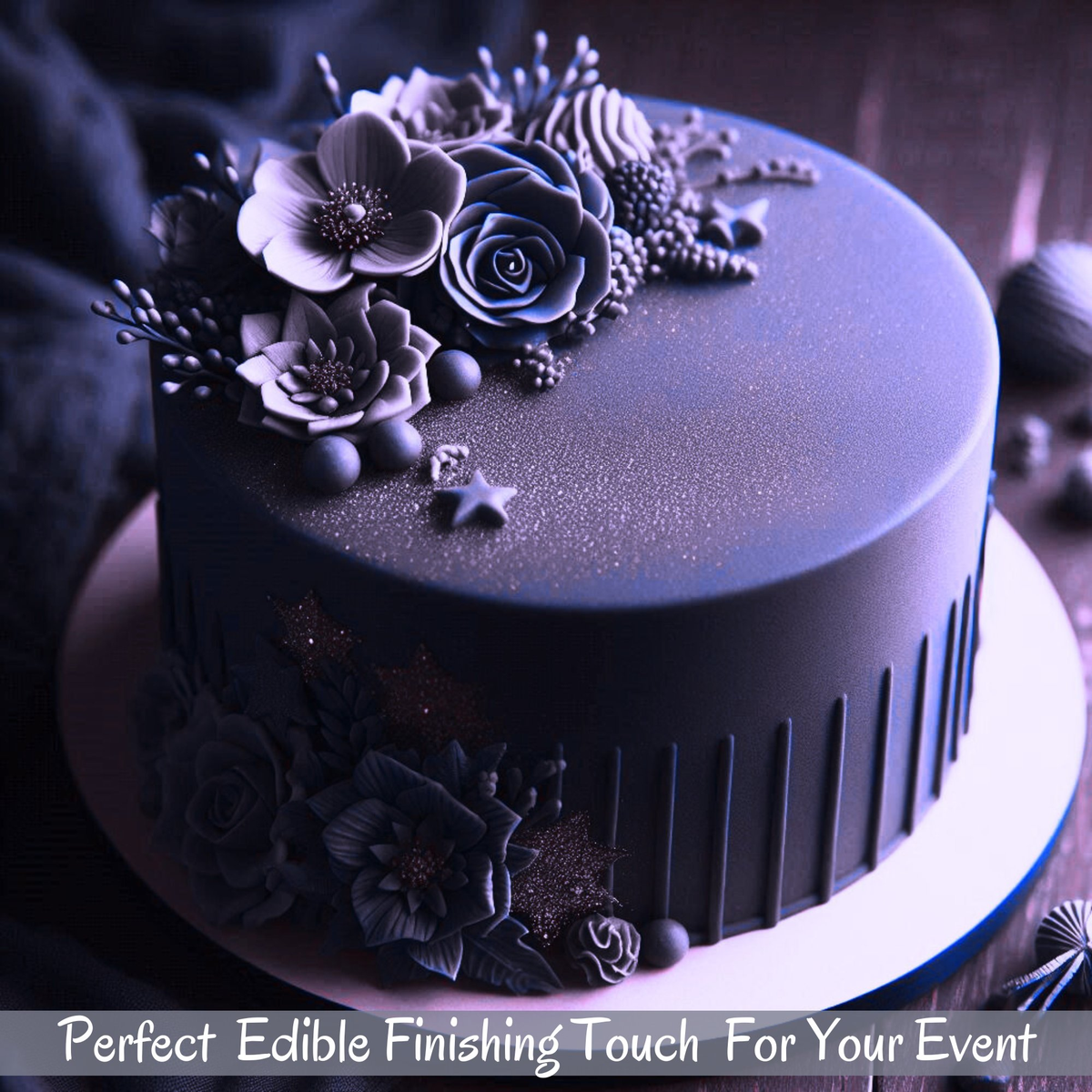 Confect Purple Fondant | Edible Sugarpaste | Grocsy