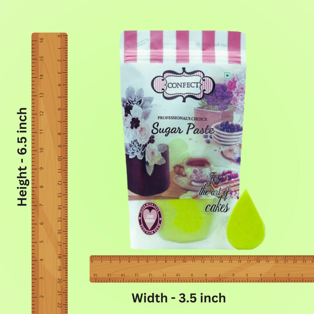 Confect Lime Green Fondant | Edible Sugarpaste | Grocsy