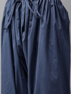 Fabmade Navy Blue Pathani Suit | Grocsy