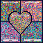 Confect Rainbow Magic Sprinkles | (03) Mix Colourful Sprinkles | Grocsy