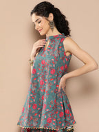 Ahalyaa Women Floral Printed Co-Ords | Grocsy