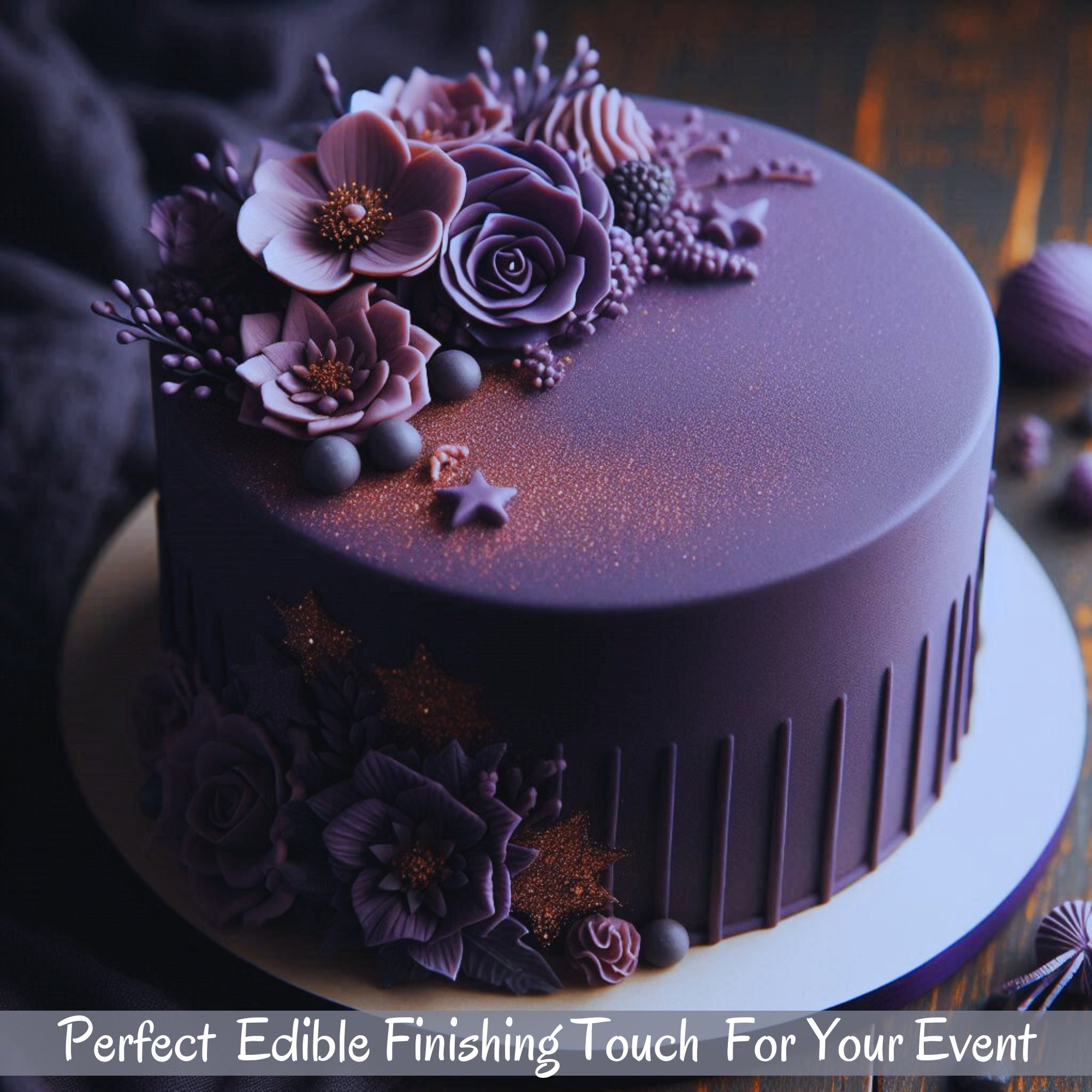 Confect Electric Purple Fondant | Edible Sugarpaste | Grocsy