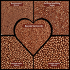 Confect Sprinkles for Cakes & Cupcakes Decoration | USP-21(Bronze) | Grocsy