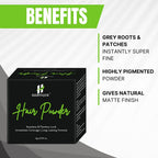 Samisha Cover Up Hair Powder - Black | Grocsy