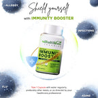 Health Veda Organics Natural Immunity Booster Capsules | Grocsy