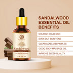 Nuerma Science Sandalwood Essential Oil For Skin & Hair | Grocsy