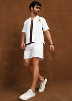 Fabmade Sunbloom Ivory Shirt | Grocsy