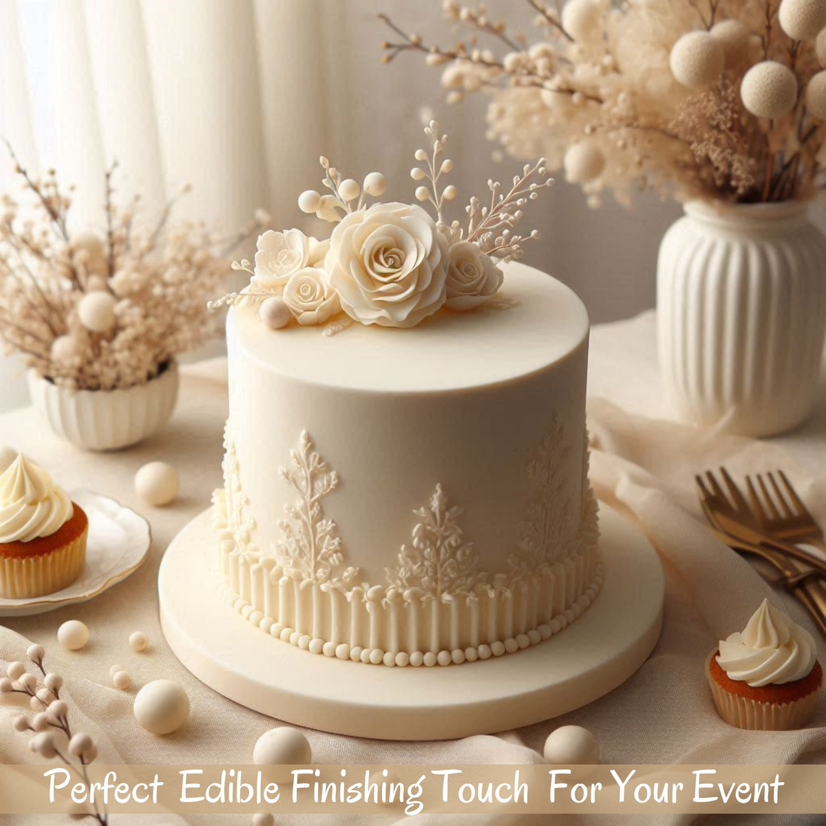 Confect Ivory Fondant | Edible Sugarpaste | Grocsy