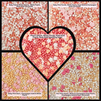 Confect Valentine Sprinkles | 09 Edible Decoration for Baking & Dessert | Grocsy