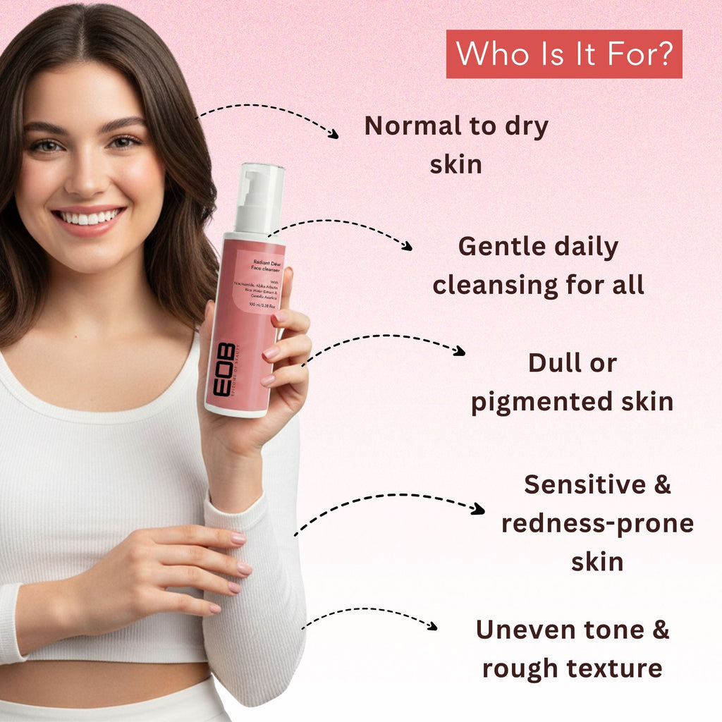 EOB Radiant Dew Face Cleanser | Grocsy