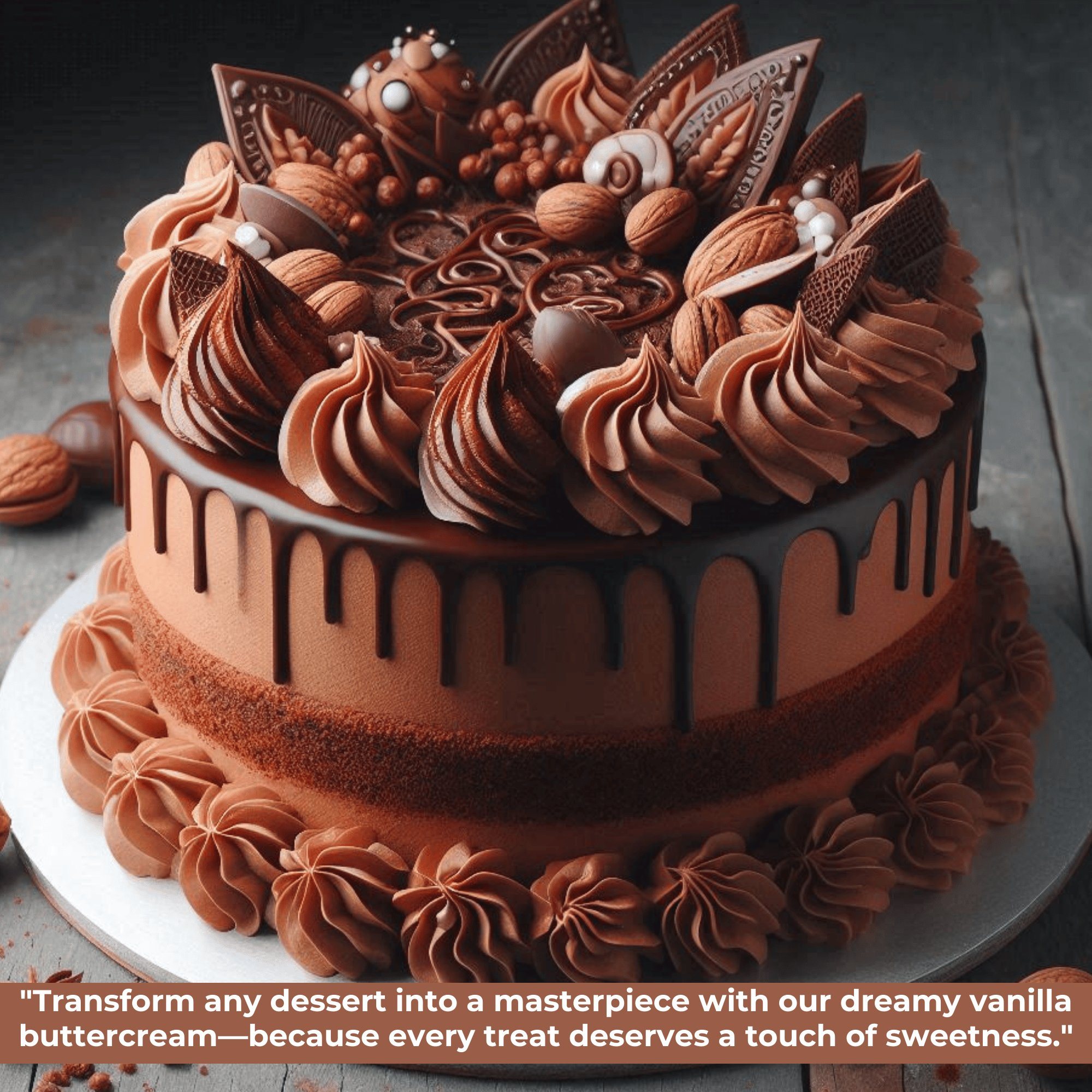 Confect American Butter Cream (Chocolate Fla.) | Grocsy