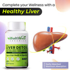 Health Veda Organics Plant Based Liver Detox Capsules | Grocsy