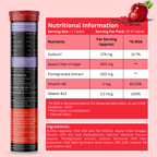 BOOSTIQ Apple Cider Vinegar Effervescent Tablets - Apple Flavour | Grocsy