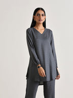 trueBrowns Grey Short Co-Ord Set | Relove | Grocsy