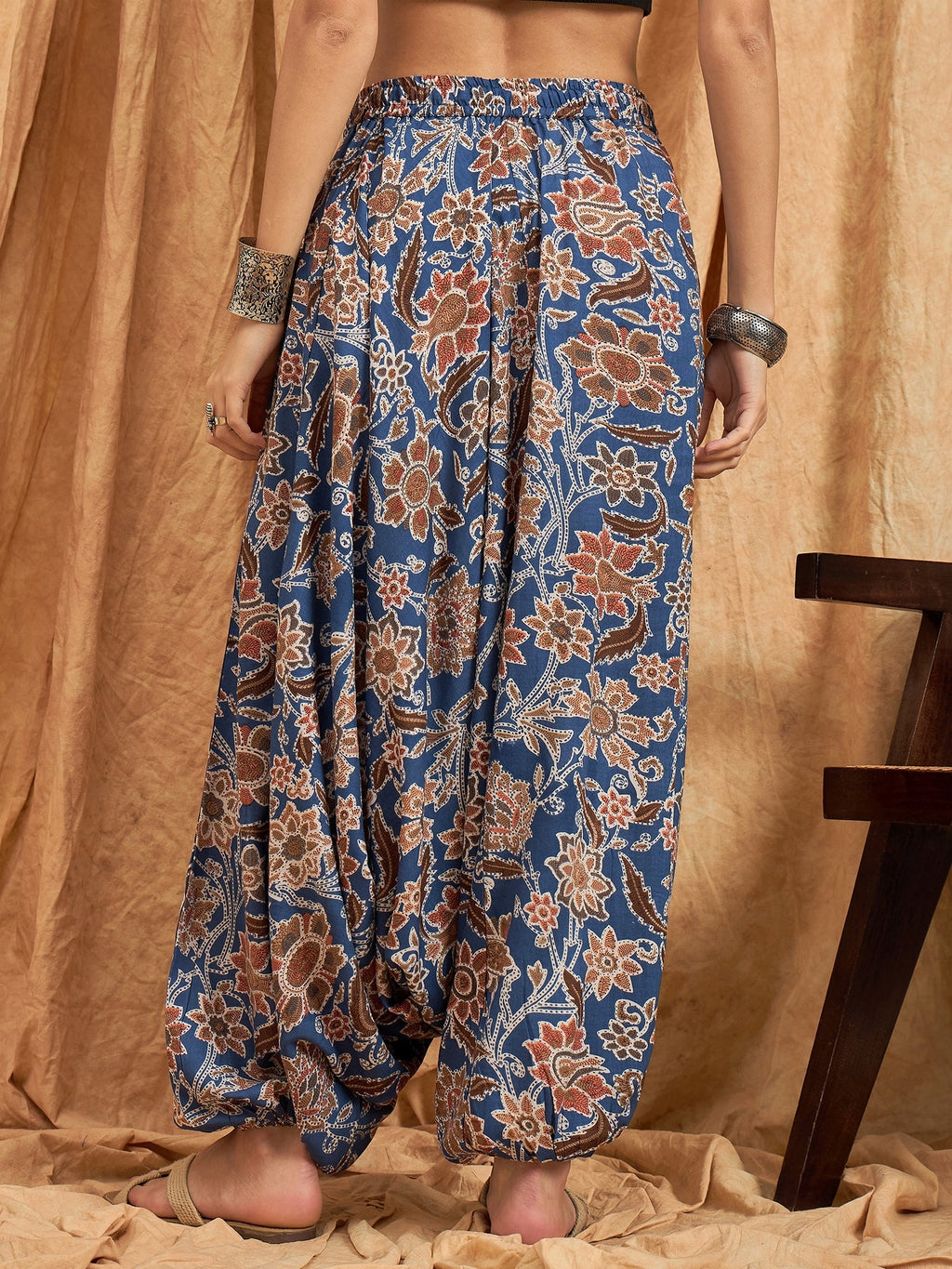InWeave Indigo Big Jaal Harem Pant | Grocsy