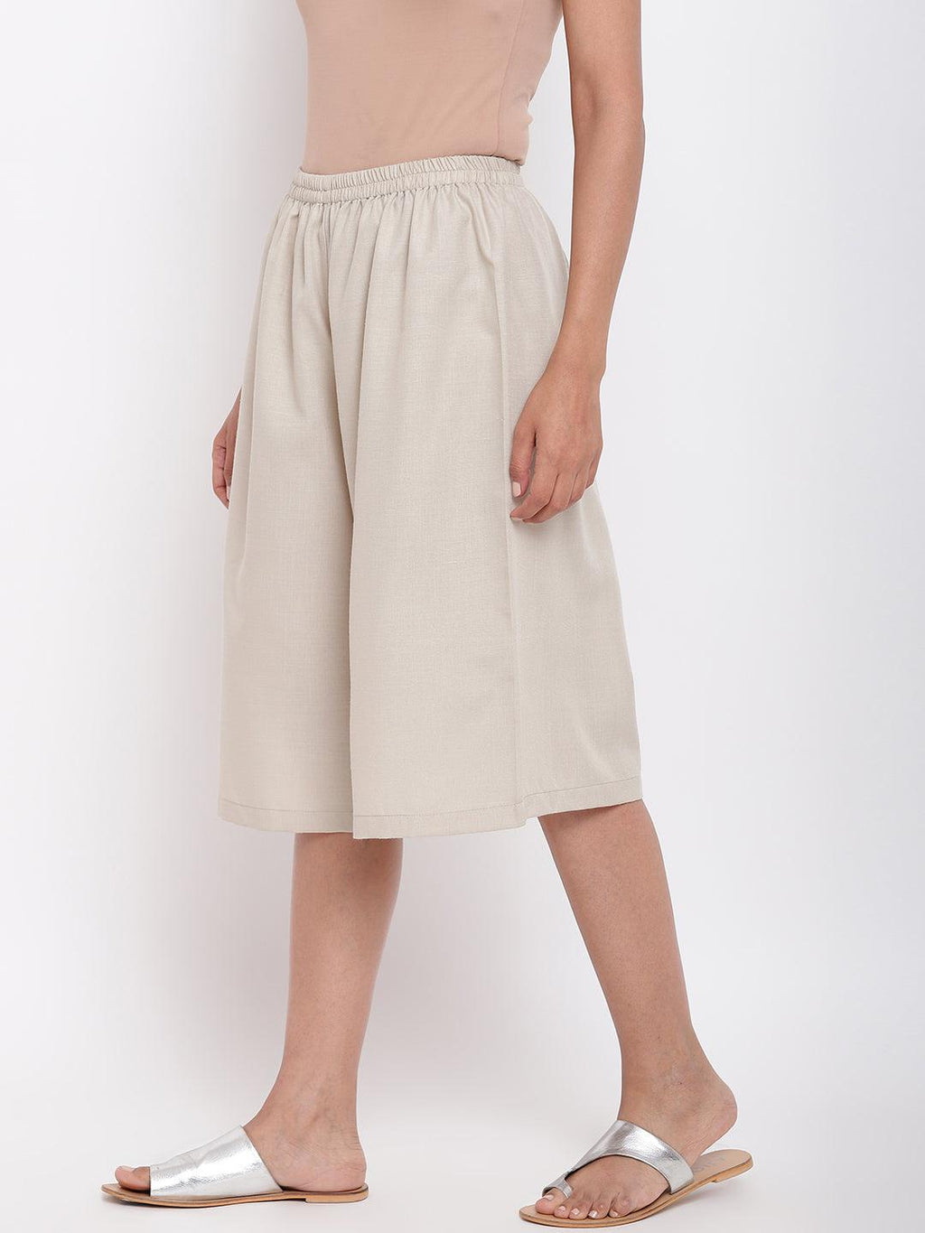 trueBrowns Linen Cotton Grey Pant | Grocsy