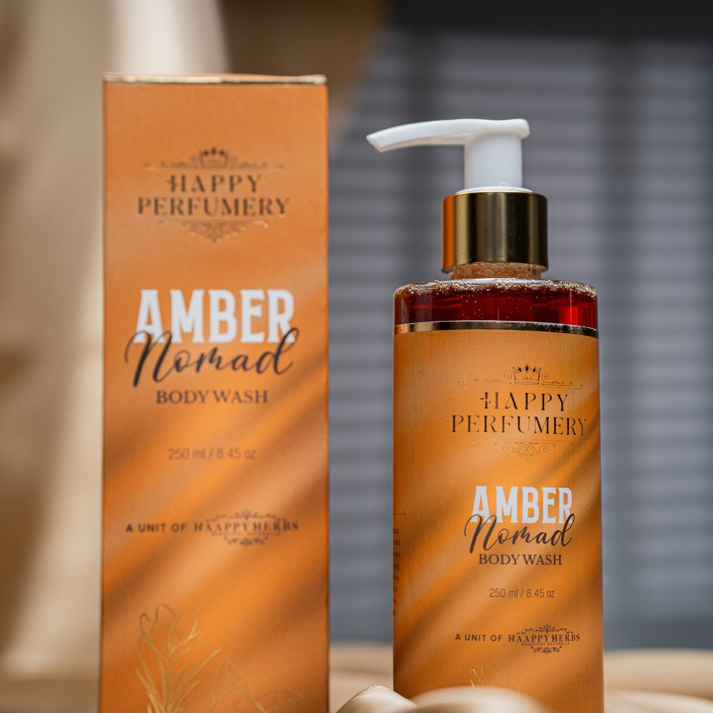 Happy Perfumery Amber Nomad Body Wash | Grocsy