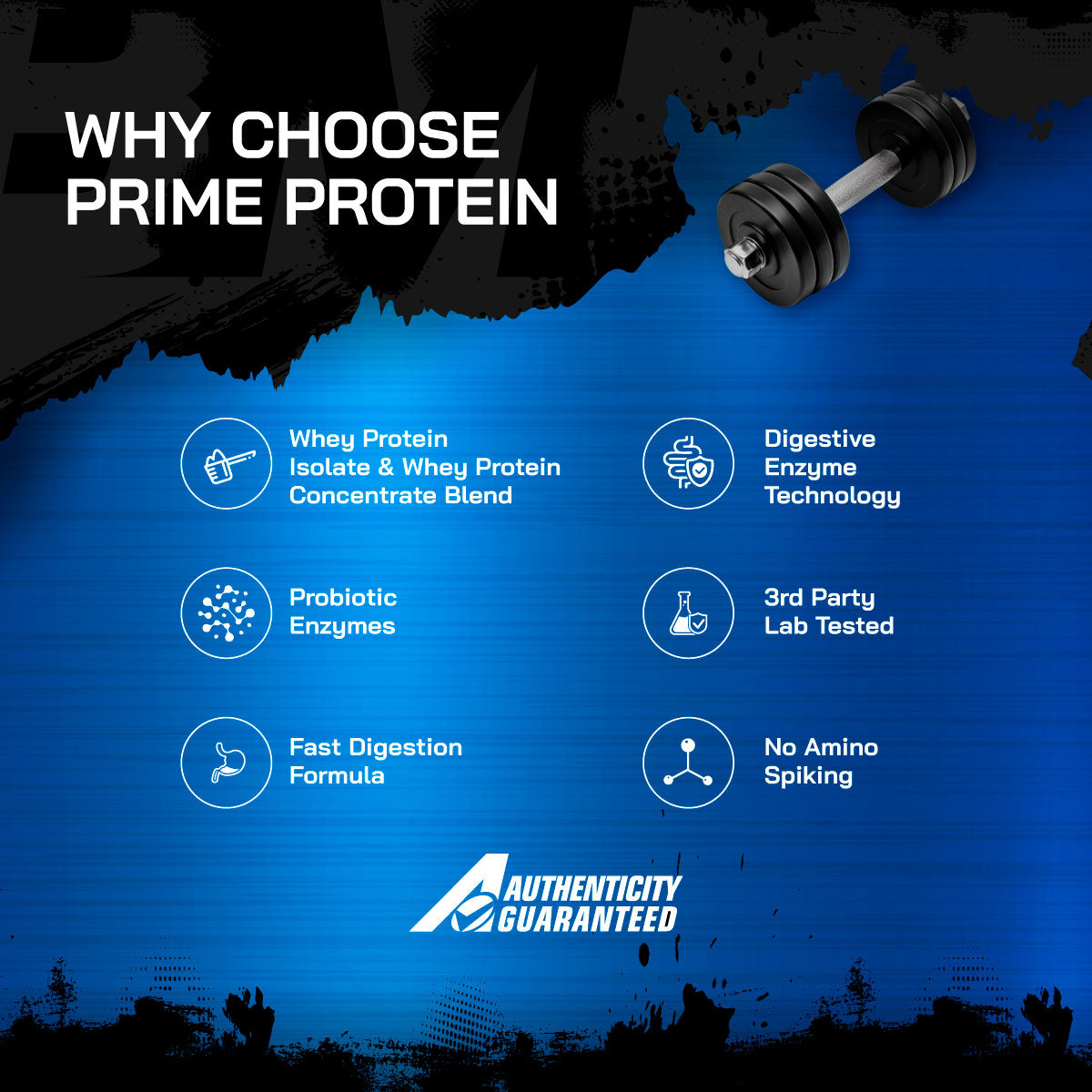 Big Muscles Nutrition Prime Protein | Grocsy