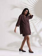 trueBrowns Cola Cotton Print Jacket & Short Co-ord Set | Grocsy