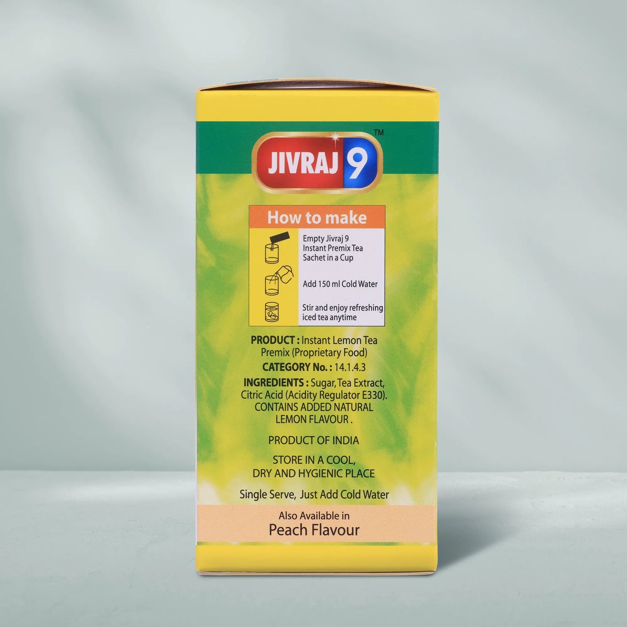 jivraj9 Tea Lemon Premix Iced Tea Box | Grocsy