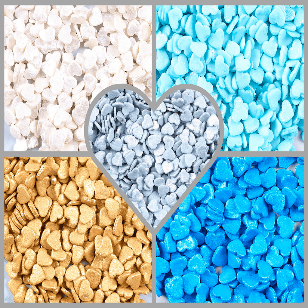 Confect Valentine Sprinkles | 03 Edible Decoration for Baking & Dessert | Grocsy