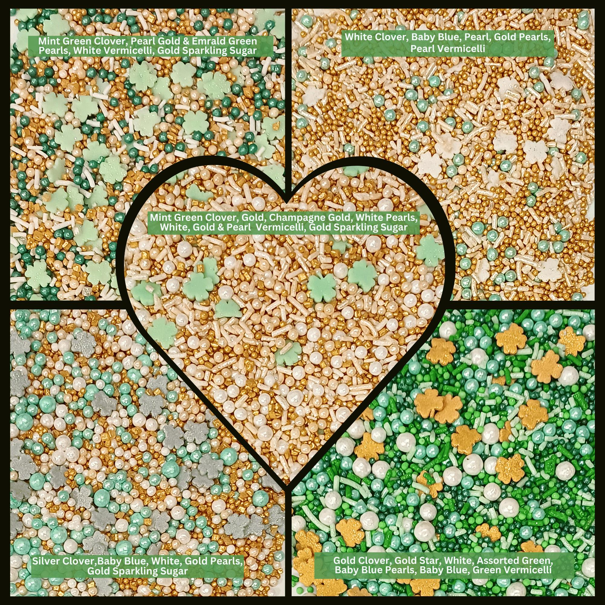 Confect St. Patrick's Sprinkles Multipack 4 | Grocsy