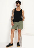 Fabmade Grove Ease Linen Shorts | Grocsy