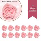 Confect Blush Pink | Edible Sugar Roses Topper | Grocsy