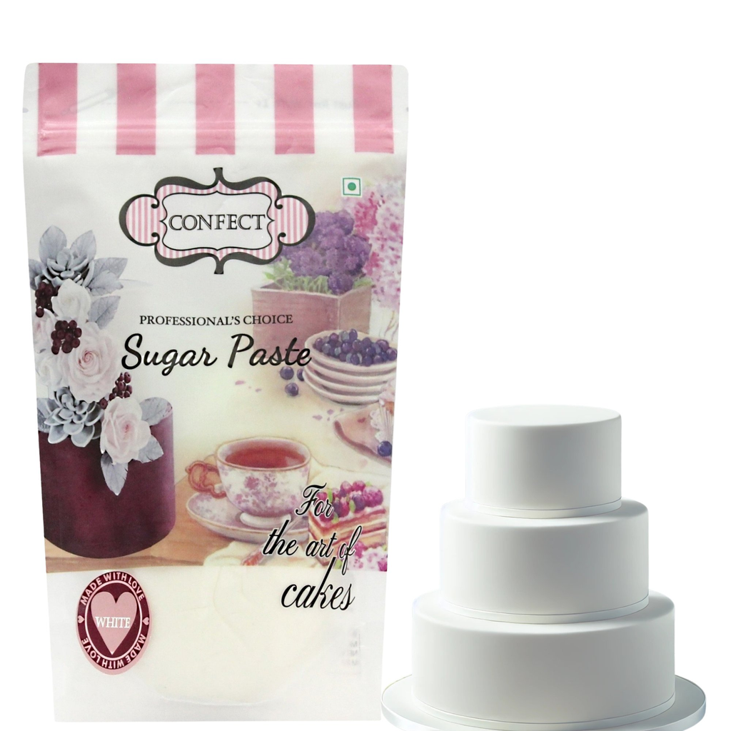 Confect White Fondant | Edible Sugarpaste | Grocsy