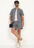 Fabmade Slate Ease Linen Co-Ord Set | Grocsy