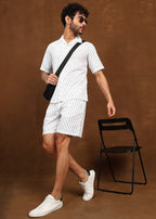 Fabmade Urban Dot Linen Co-Ord Set | Grocsy
