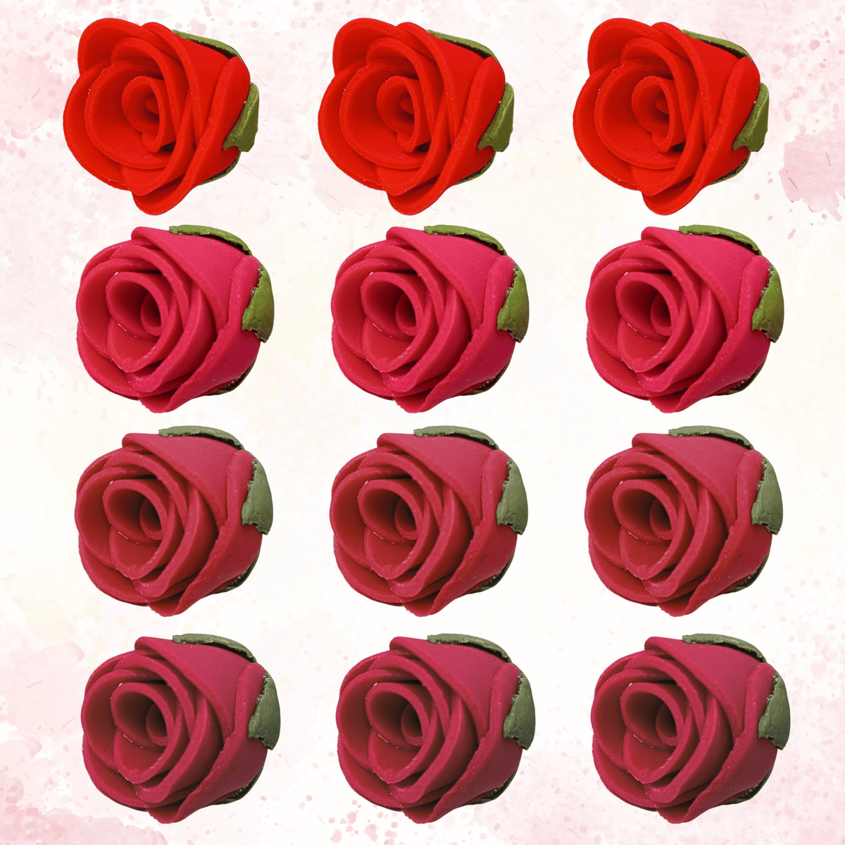 Confect Ombre- 2 | Edible Sugar Roses Topper | Grocsy
