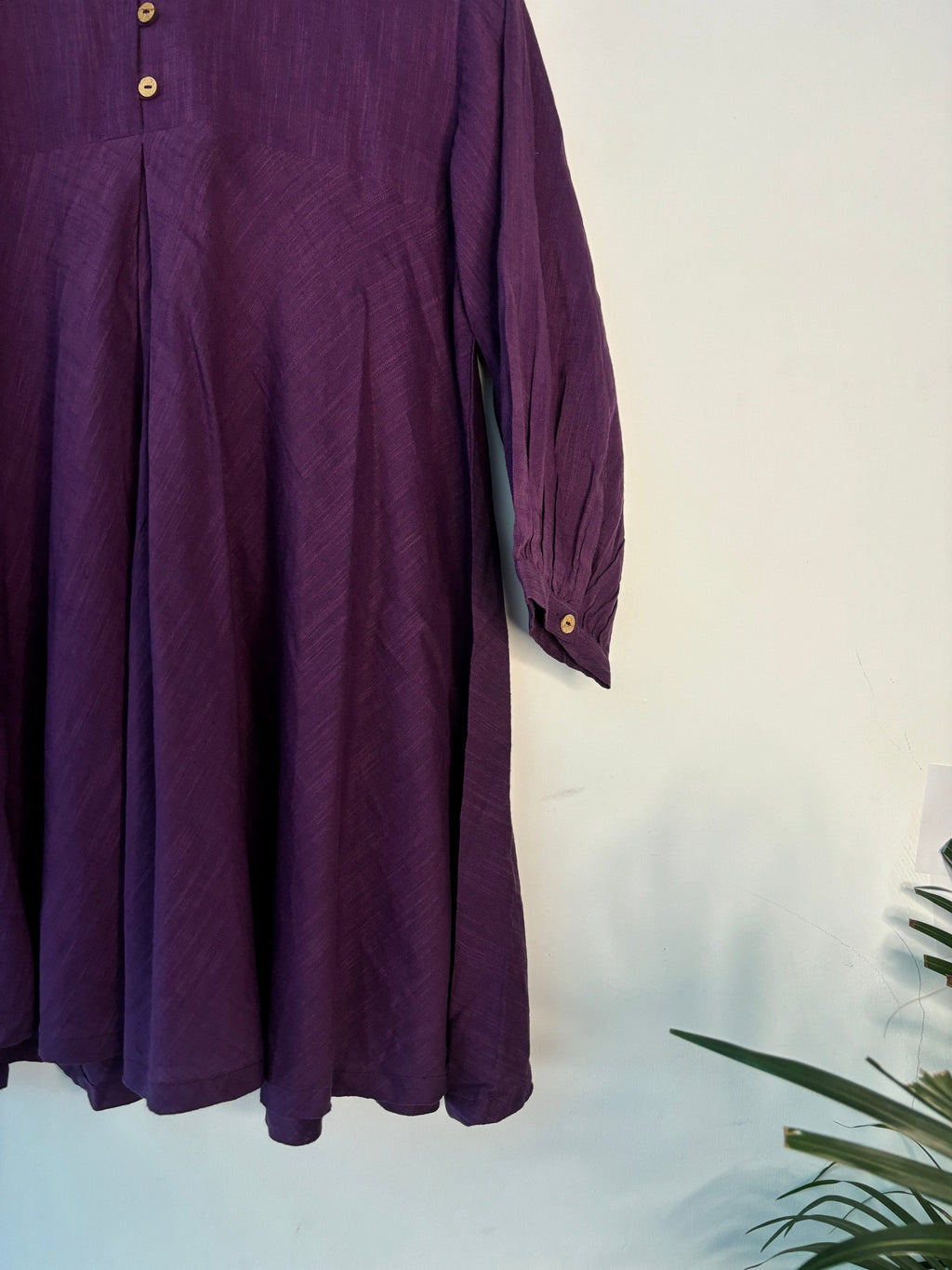 trueBrowns Purple Slub Top | Grocsy