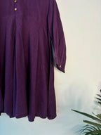 trueBrowns Purple Slub Top | Grocsy