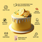 Confect Lemon Yellow Fondant | Edible Sugarpaste | Grocsy