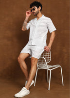Fabmade Driftline Linen Co-Ord Set | Grocsy