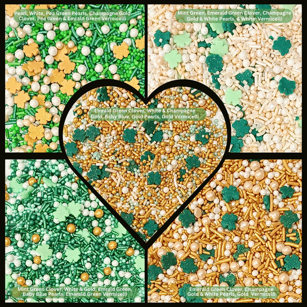 Confect St. Patrick's Sprinkles Multipack 9 | Grocsy