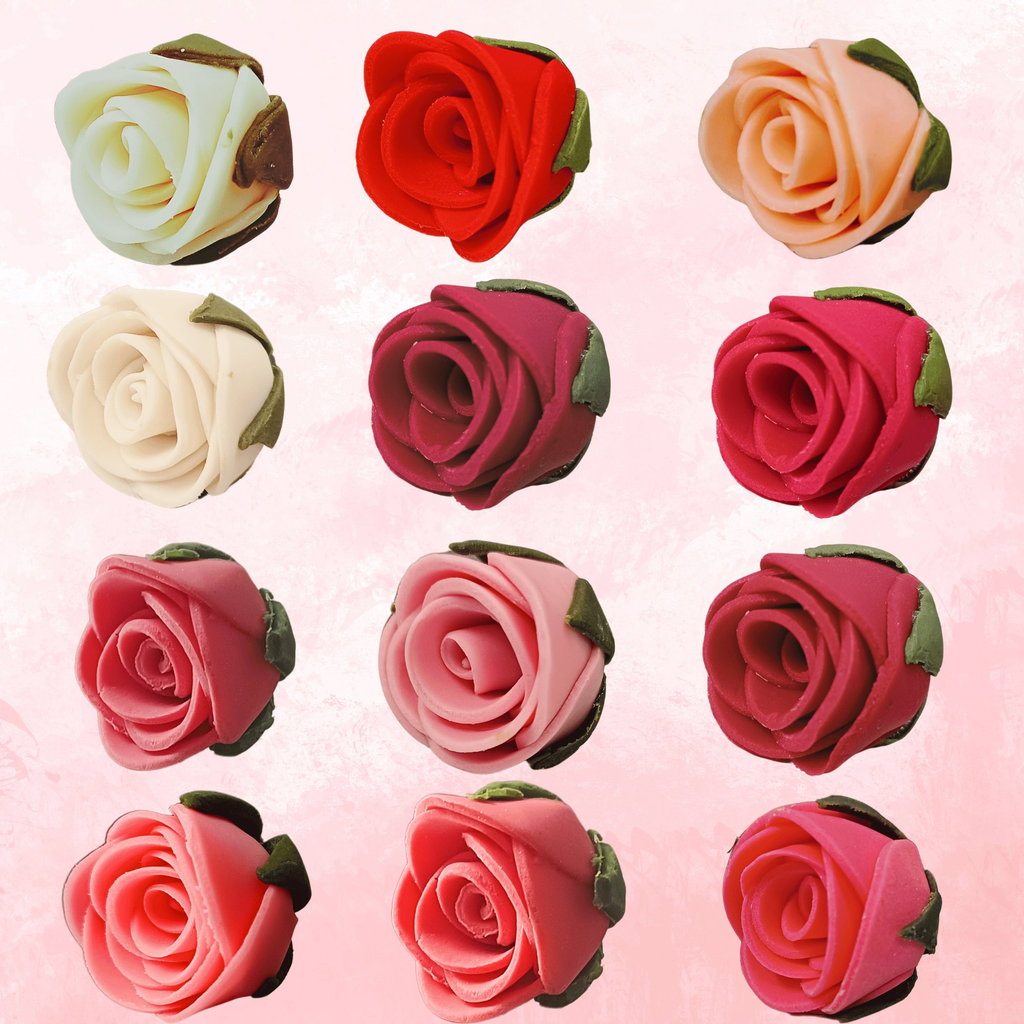 Confect Ombre- 5 | Edible Sugar Roses Topper | Grocsy