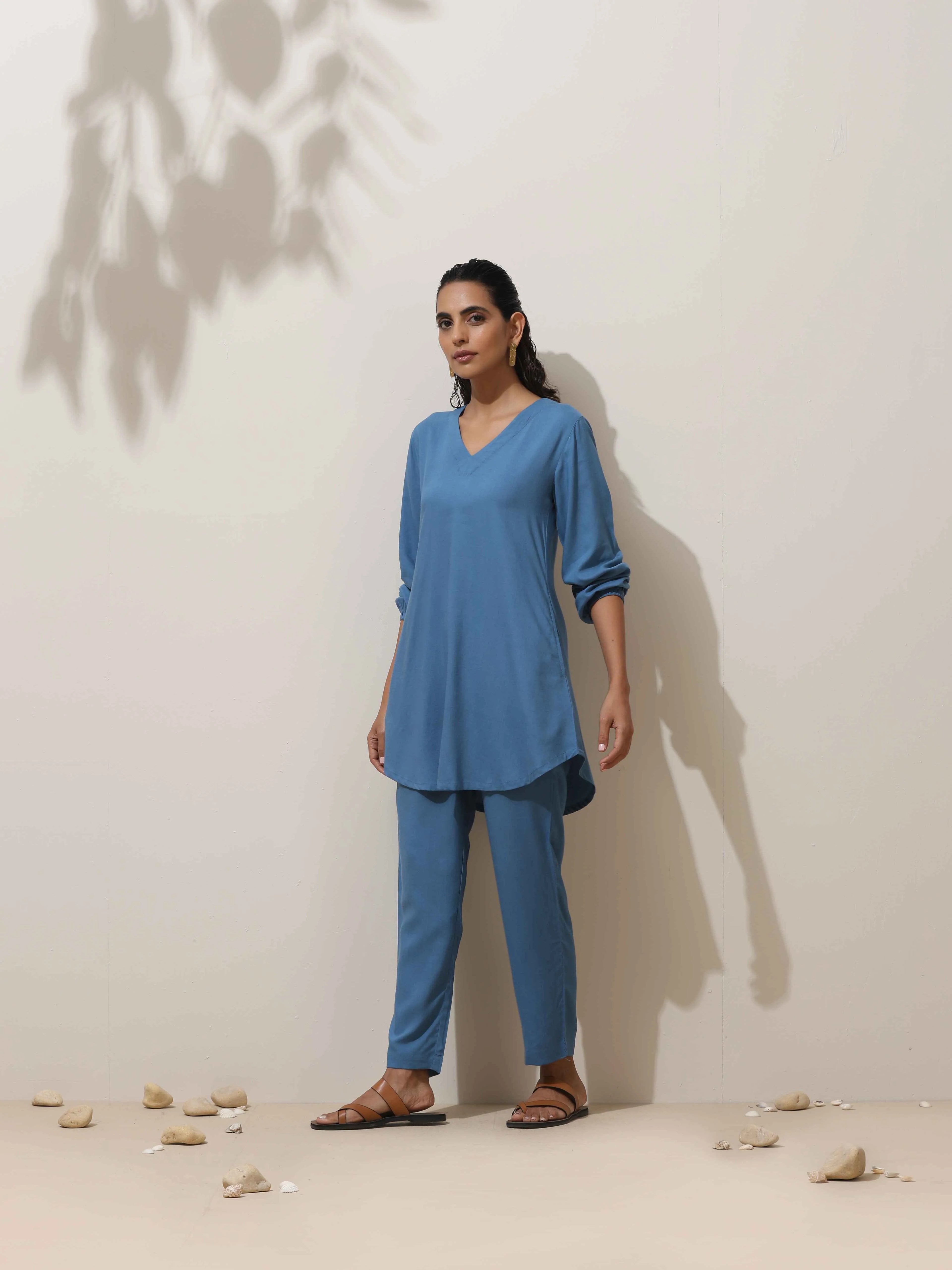 trueBrowns Blue Co-ord Set | Grocsy