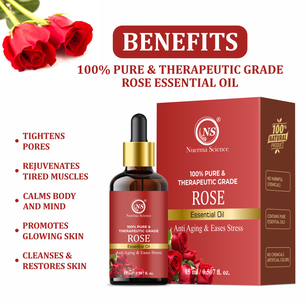 Nuerma Science Rose Essential Oil | Grocsy